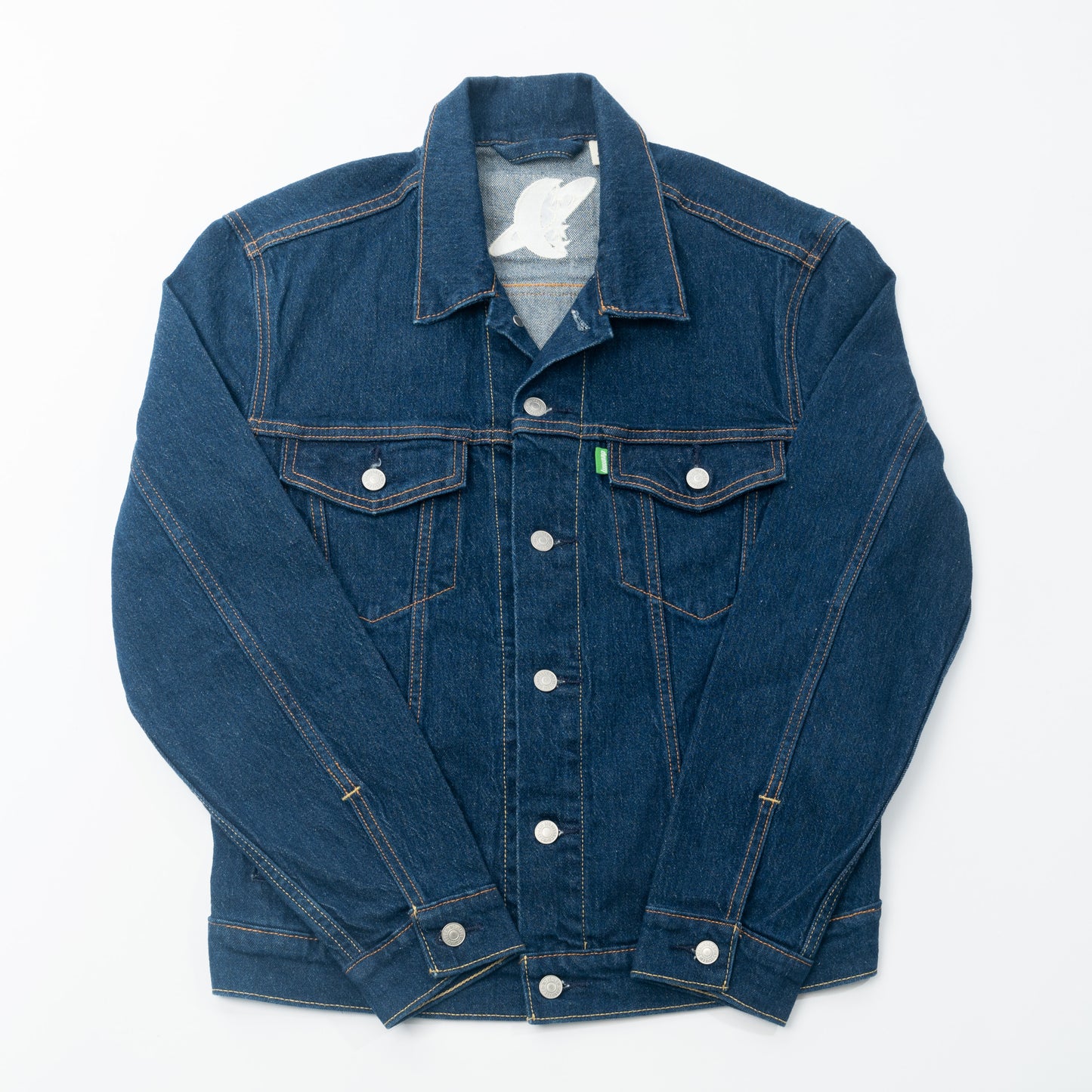 Janamaz Trucker Jacket Blue Sz Small