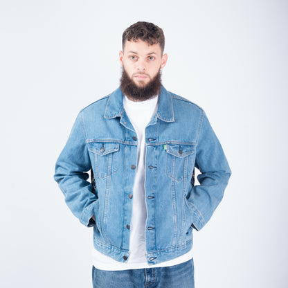 Janamaz Trucker Jacket Lilac Sz Large