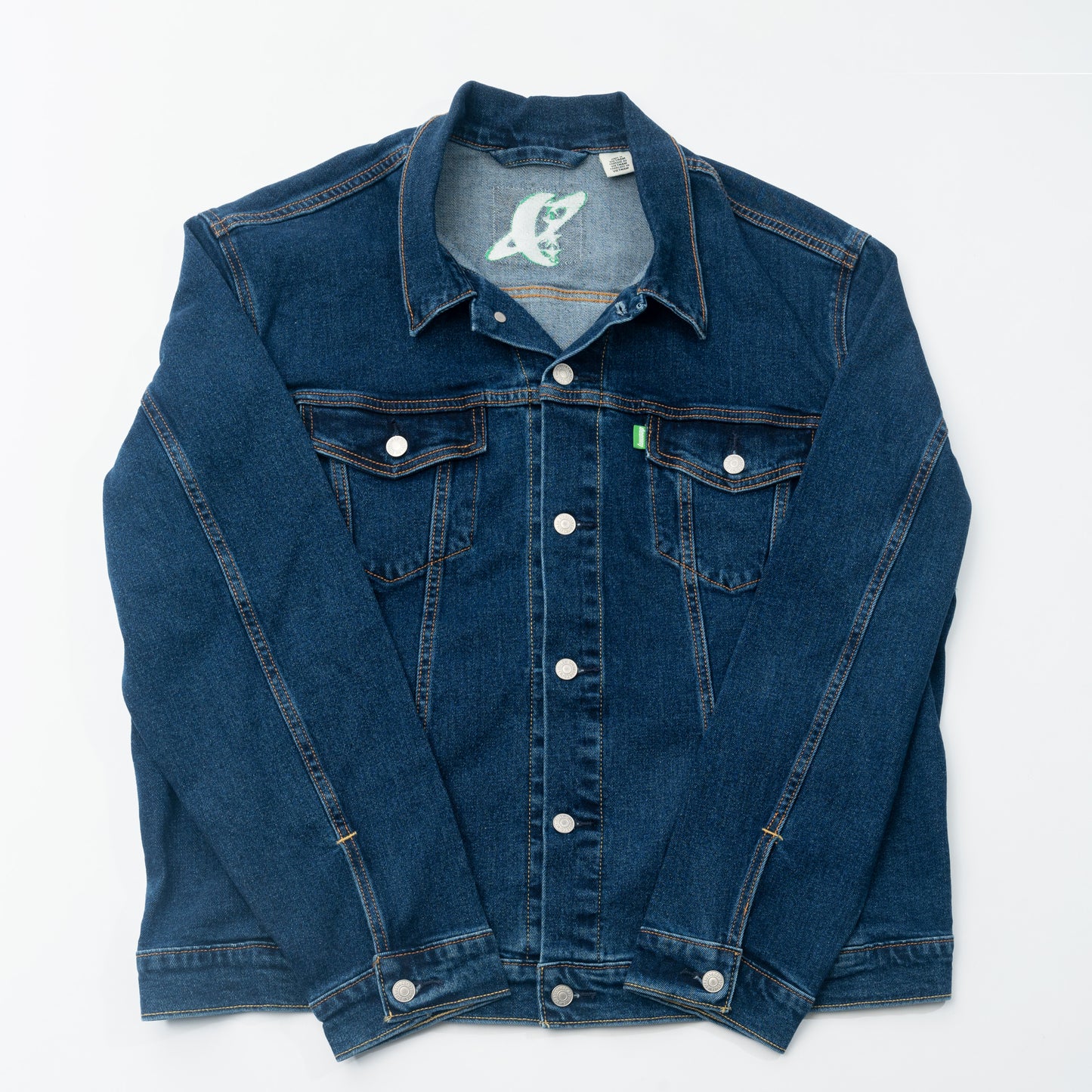 Janamaz Trucker Jacket Green Sz X-Large