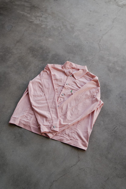 Pink Janamaz Trucker Jacket Sz. Large